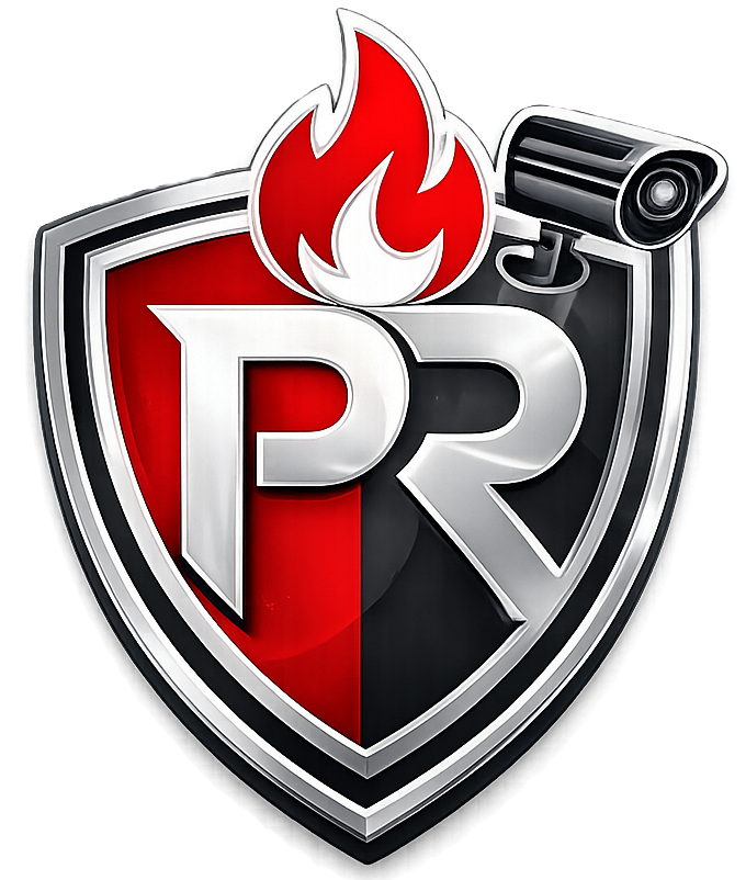 P R Security Solutions Logo